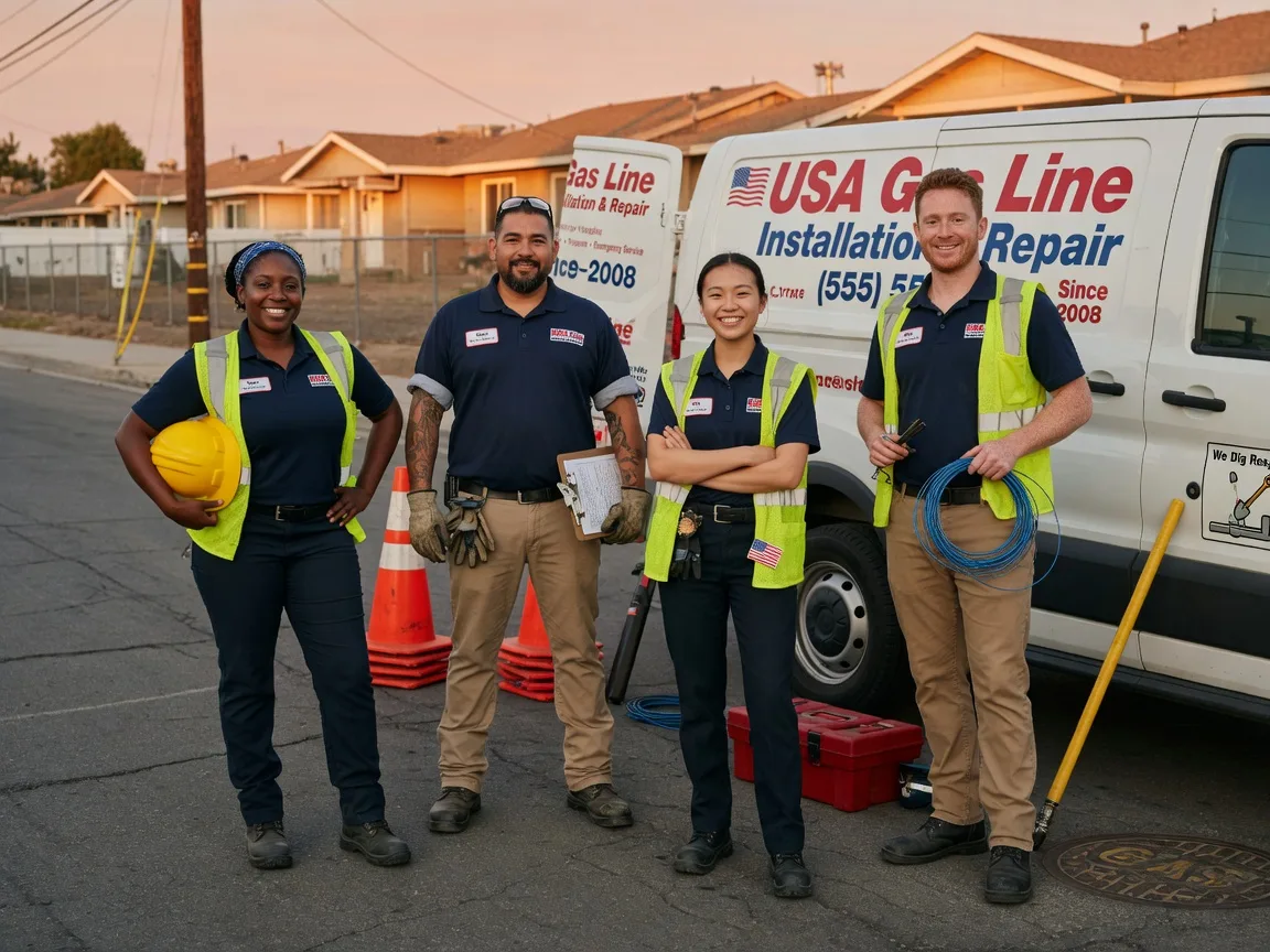 Gas Line Installation company in Freeburg, IL